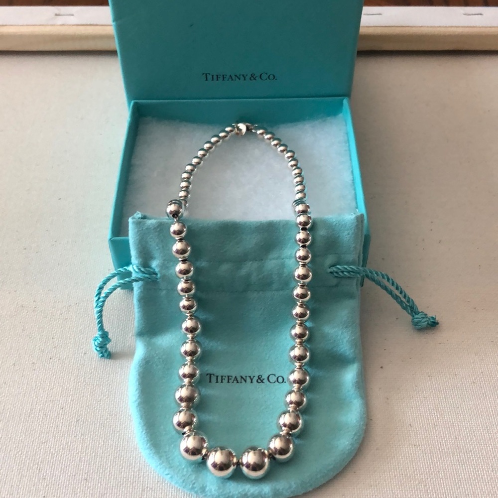 Tiffany & Co. Graduated Ball Necklace